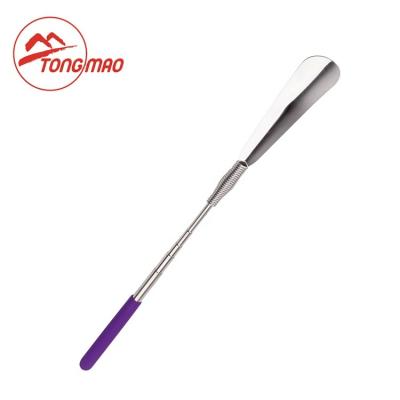 China Tongmao TM1402 Factory Shoe Horn Metal Eco-friendly Head With Stainless Steel Telescopic Extendable Pole for sale