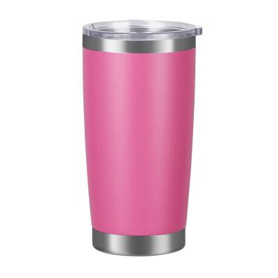 China Sustainable Custom Logo 20oz 30oz Double Wall Stainless Steel Vacuum Insulated Tumbler Coffee Mug Te koop