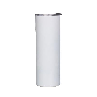 China Stocked Sublimation Blank 20oz Stainless Steel Tumbler Double Wall Vacuum Insulated Straight Tumbler for sale