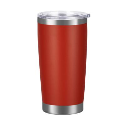 Chine Viable Custom Logo 20oz Stainless Steel Coffee Travel Mug Double Wall Insulated Powder Coating à vendre