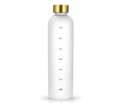 Cina 2020 Sustainable HOT Sale Custom Frosted Tritan Plastic Water Bottle With Logo BPA Free in vendita