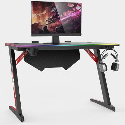 China Furniture Design Foldable Modern Professional Internet Game Table PC Gaming Computer Desk Custom for sale