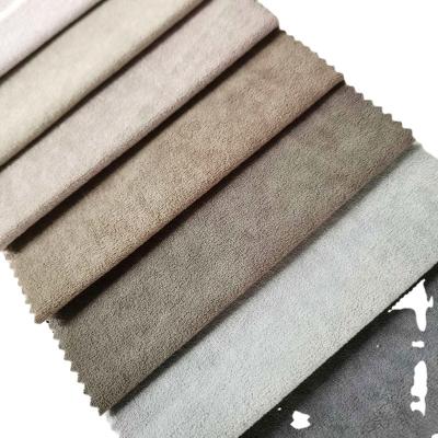 China Tear-resistant knit new velor velvet fabric for home textile sofa car wholesale for sale