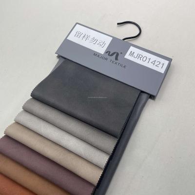 China Leather-like fabric Tear-resistant custom ptinting 100% knitted ployester fabric for home /car upholstery for sale