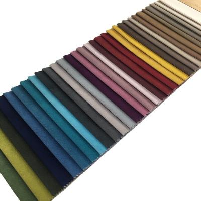 China 100% Polyester Embossed Velvet Fabric Textile Shrink-Resistant For Popular Sofa Bag for sale