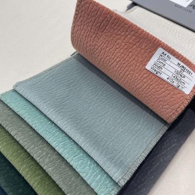 China New Shrink-Resistant Fabric for Sofa from Polyester and Tan Popular 100% Oxford Weft Polyester Velvet Fabric Printed Nonwoven for sale