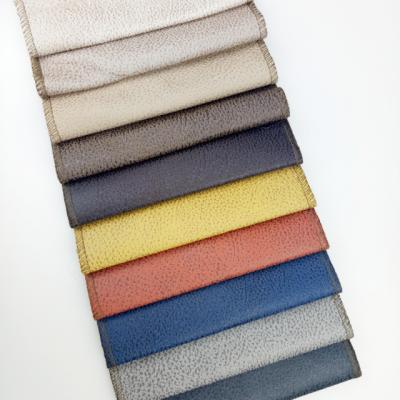 China Waterproof Tan Imitation Faux Leather Fabric Car Upholstery Fabric for sale