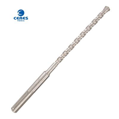 China SDS MAX shank flat tip SDS PLUS shank cross tip double flutes hammer drill bits for concrete stone drilling for sale