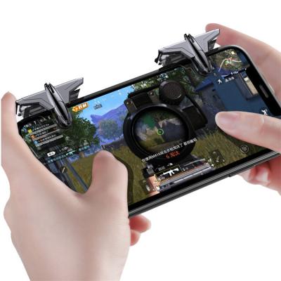 China Responsive X11 Metal Mobile Phone Game Controller For PUBG Gamepad Joystick Trigger Aim Fire L1 R1 Grip Main Button For iPhone Android zu verkaufen