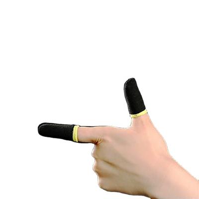 中国 Anti-sweat Fingertips Smartphone Touch Screen Finger Tips Amazon Wasp Feelers 2 Finger Sleeve Finger Cover Cell Phone Sweatproof Best Selling Tablet for Android Phone PU BG Gaming Touch Screen Thumb 販売のため