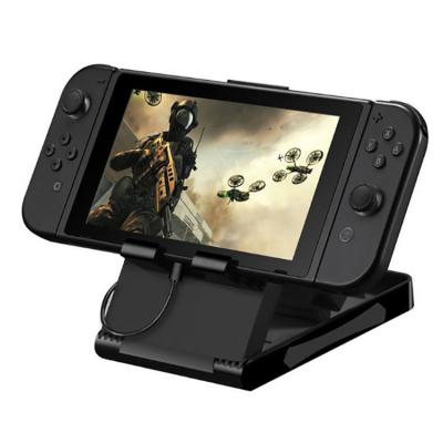 China Good Quality Eco-friendly Foldable Playstand Stand Holder Base For Nintendo Switch Console Multi-Angle Portable Bracket Compact Game Stand for sale