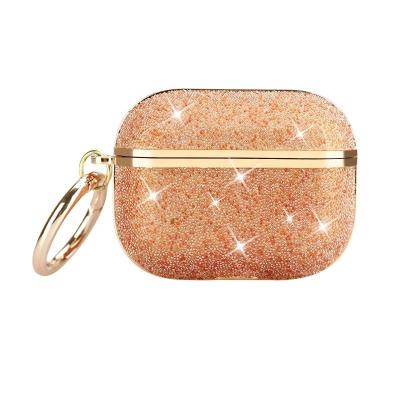 China 2020 Eco-friendly New Diamond Luxury For Airpod Case Glitter Bling Crystal Charging Case For Airpods Pro for sale