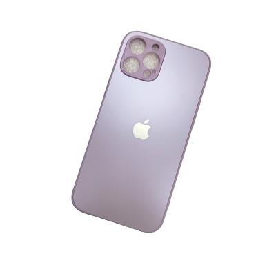 China Eco-friendly Aesthetic Phone Cases For iphone 2021 Luxury Phone Case Frosted Glass Case for sale