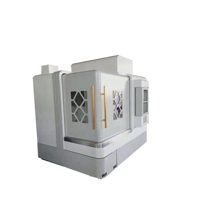 China SUNTEC Building Material Shops Iron Aluminum Metal Milling 3d Carving Engraving CNC Machining Center ST6060 for sale