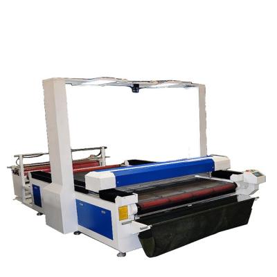 China Laser Engraving China Factory Price Big Camera Auto CCD Fabric Laser Feeding Cutting Machine Working ST1610 1600*1000 for sale