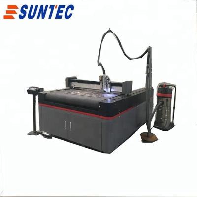 China Laser CUTTING Aluminum Composite Material Cutting Prepreg Carbon Fiberglass Blade Cutter Plotter Oscillating Machine for sale