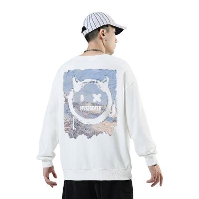 China Breathable printing pullover for men 100% cotton anime men's hoodies for sale