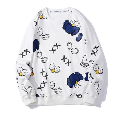 China Autumn new anti-pilling hip hop printed cute graphic men's pullover hoodie for sale