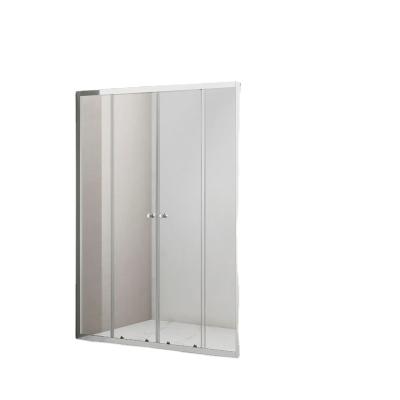 China Screen 2 Fixed 2 Sliding Door Shower Room Tempered Glass Shower Room for sale