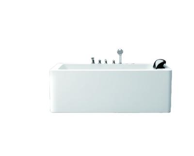 China White Colour Acrylic Modern Cheap Freestanding massage Bathtub for Bathroom for sale