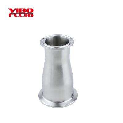 China SS304/316L Concentric Sanitary Tri Flange Sanitary Flange End Stainless Steel Tri Flange Dairy Brew Beer Wine Reducer SS304/316L for sale