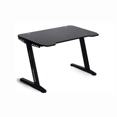 China Adjustable (Height) Waterproof Durable Sturdy Carbon Fiber Table Top Black Computer Gaming Desk Table for sale