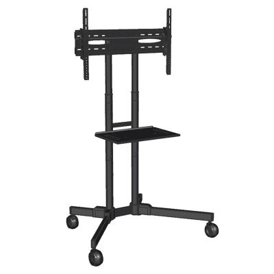 China SPCC Simple Move Easy Adjustment Movable TV Cart Cart TV To Floor Stands for sale