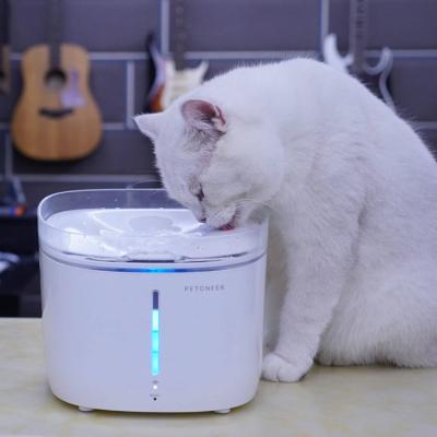 China Automatic Newest Wifi Smart Automatic Water Fountain For Cats Water Bowl With 2l Capacity Hydration Cat Water Fountain for sale