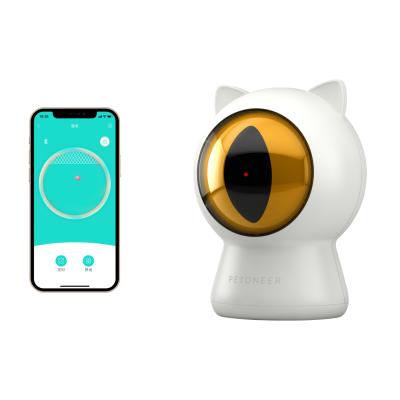 China Petoneer Sustainable Smart Phone App Connected Automatic Pet Red Dot Toys Smart Interactive Laser Toy for sale