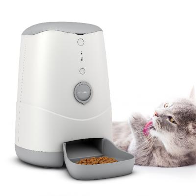 China Tuya Smart Wi-Fi Automatic Automatic Electric Dry Food Pet Feeder Automatic Feeder for Cats and Dogs for sale