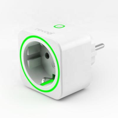 China Hot Sale LED Light Radio Plug EU Bluetooth Smart Power Monitor With LED Indicator for sale