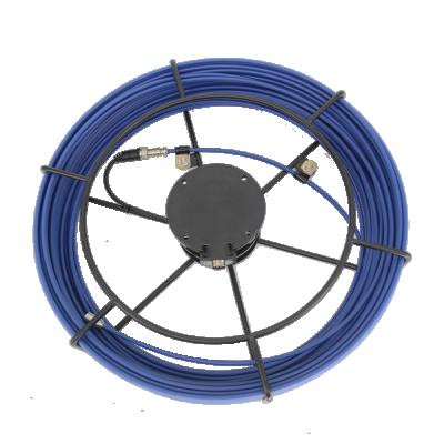 China Pipe Inspection Camera Cable Fiberglass Lifter Cable For Sewer Camera 4.8mm Cable Reel Cable Reel for sale