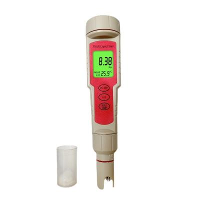 China DigitalHigh Accuracy Pen Detector Water Quality Portable TDS/TEMP/EC pH Meter 4 in 1 EC Temp for sale