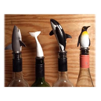 China Party Animal Stocked Wine Bottle Stopper Customized Bottle Cork for sale