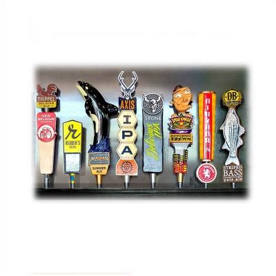 China Customized Viable Design Beer Tap Handle Suit For Different Brand Brewery Beer Bar Decoration for sale