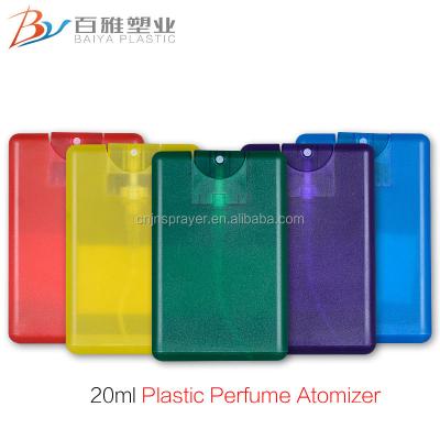 China Partial Personal Care 20ml Credit Card Bottling For Perfume And Liquid for sale