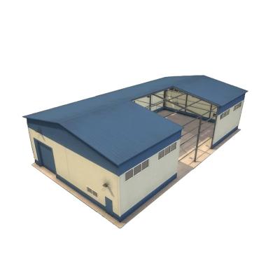 China Modern Heavy Steel Factory Building Design Prefab Shed Structure Steel Shed Large Span Warehouse for sale