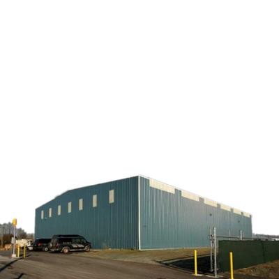 China Modern high quality EU pre fabricated steel warehouse with sandwich panel for sale