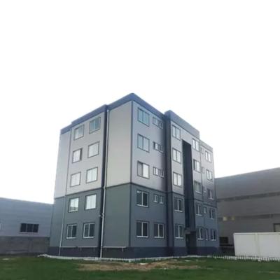 China Modern Low Cost Modular Steel Frame Prefab Hotel Building for sale