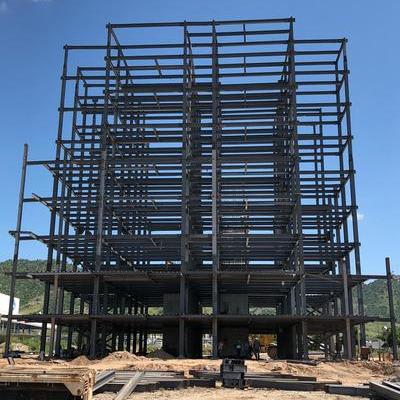 China China Factory Supply 9-Storey Modern Prefab High Rise Building Steel Structure Multistory Building for sale