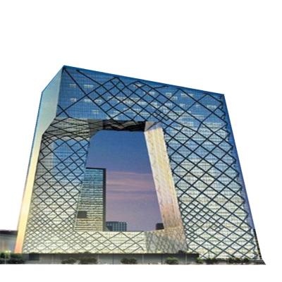 China Q355 Prefab High Rise Steel Structure Hotel Office Building for sale