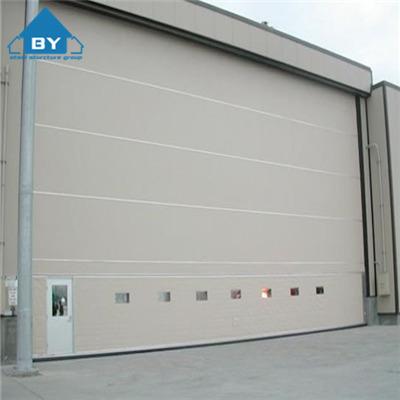 China Modular Modern Prefab Quick Assemble Tubular Truss Frame Aircraft Hangar Door for sale