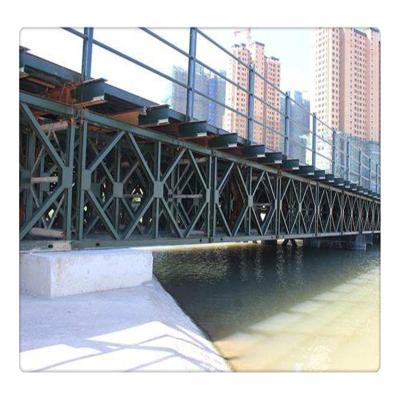 China Hot Selling Bailey Bridge Acrow Panel Bridge Steel Structure Bridge Portable Hot Dipped Galvanized Railway Steel Bridge for sale