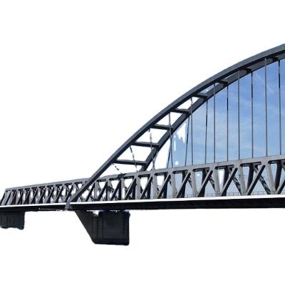 China Long Span Steel Structure Bridge Truss Bailey Bridge High Strength Prefab Pedestrian Portable Steel Double Bridge Steel Structure Bridge for sale