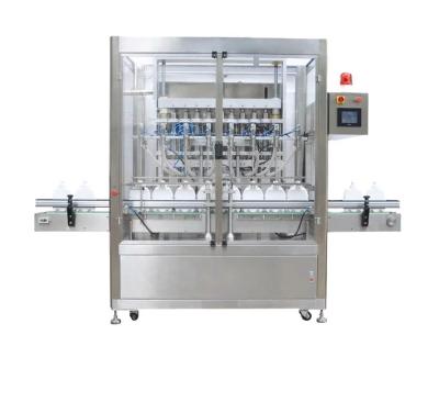 China Food Manufacturer Automatic Multifunctional Juice Sauce Organic Fertilizer Soap Detergent Bottle Liquid Filling Machine for sale