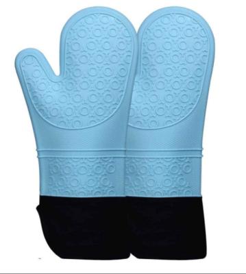 China Quilted Liner Oven Mitts Pot Holder BPA Free Flameretardant Steamproof for sale