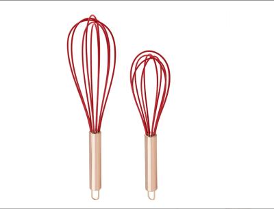 China 2pcs Kitchen Utensils Whisk , LFGB Approved Whisk For Blending Mixing for sale