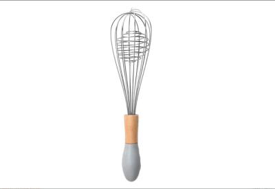 China Antiscald Egg Beater Stainless Steel , Nonslip Whisk Cooking Utensil for sale