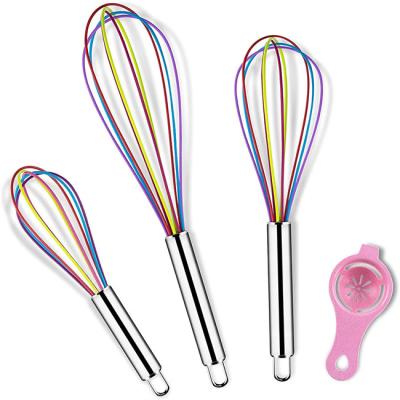 China Multiapplication Kitchen Utensils Whisk Stainless Steel Rustproof for sale