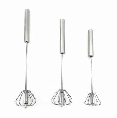 China Stainless Steel Manual Egg Beater Semi Automatic Rotary 10 